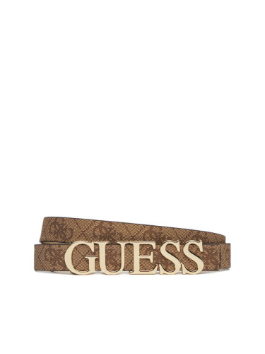 Guess Дамски колан Zamira BW9204 P5120 Кафяв