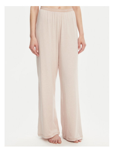 Tommy Hilfiger Долнище на пижама UW0UW05776 Бежов Relaxed Fit