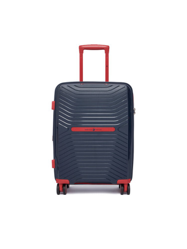 Beverly Hills Polo Club Самолетен куфар за ръчен багаж BHPC-WAL-005-S Тъмносин