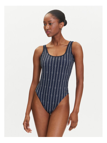 Tommy Hilfiger Бански костюм UW0UW05905 Тъмносин