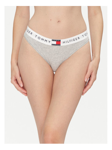 Tommy Hilfiger Класически дамски бикини UW0UW06038 Сив