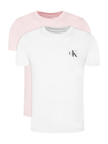 Calvin Klein Jeans Комплект 2 тишъртки LV047C905G Цветен Regular Fit