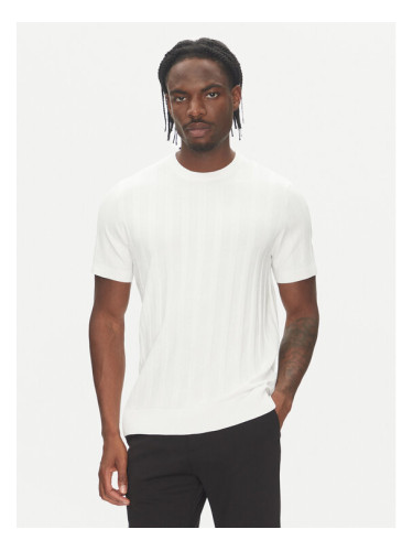 Lindbergh Пуловер 30-804064 Бял Relaxed Fit