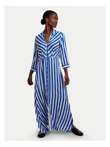 YAS Рокля тип риза Savanna 26022663 Син Loose Fit