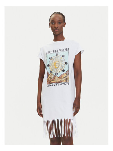 Noisy May Туника Fever 27033853 Бял Relaxed Fit