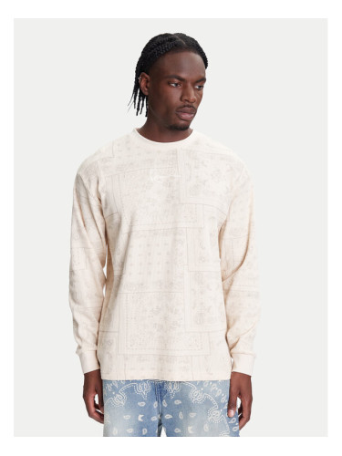 Karl Kani Суитшърт Signature Paisley Waffle PD00005328 Бежов Regular Fit