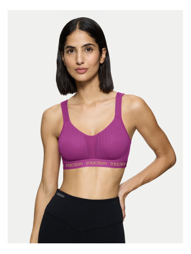 Triumph Спортен сутиен Triaction Energy Lite 10201677 Виолетов