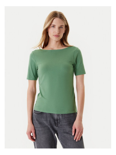 United Colors Of Benetton Тишърт 3FJHD109K Зелен Slim Fit