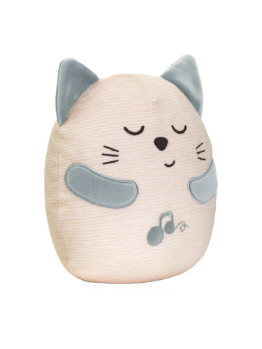 Chicco Purring Cat 0m+ интерактивна плюшена играчка 20 x 17 x 10 cm 1 бр.