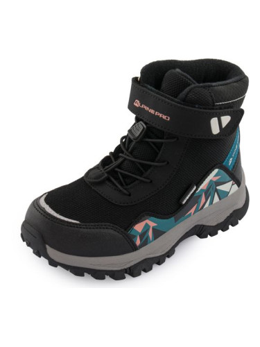 Children's winter shoes ALPINE PRO COLEMO black