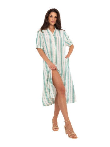 Dress-TW-SK-BI-2451.84-white-green