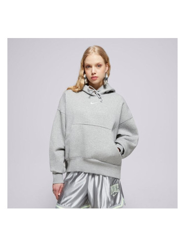 Nike Суитчър С Качулка W Nsw Phnx Flc Oos Po дамски Дрехи Суичъри DQ5858-063 Сив