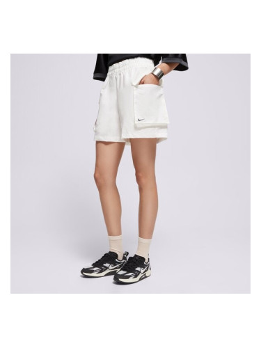 Nike Шорти W Nsw Essntl Wvn Hr 5" Crgo Sh дамски Дрехи Къси панталони HM6982-133 Кремав
