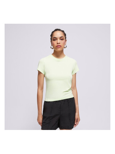 Nike Тениска W Nsw Nk Chll Knt Md Crp дамски Дрехи Тениски FV5508-360 Зелен