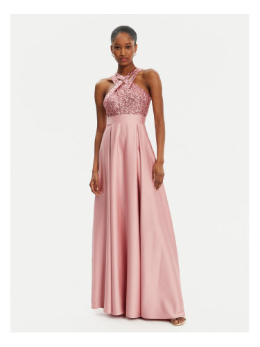 Rinascimento Официална рокля CFC0122587003 Розов Regular Fit