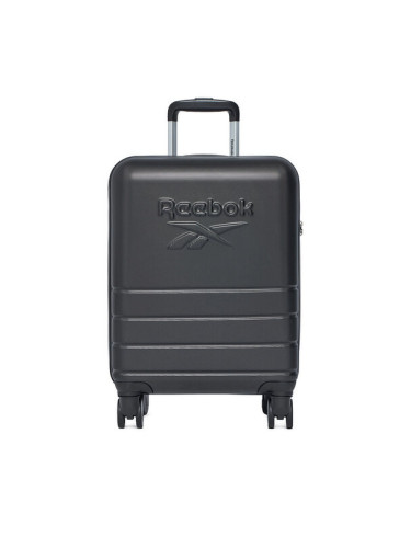 Reebok Самолетен куфар за ръчен багаж RBK-WAL-001-CCC-S Черен