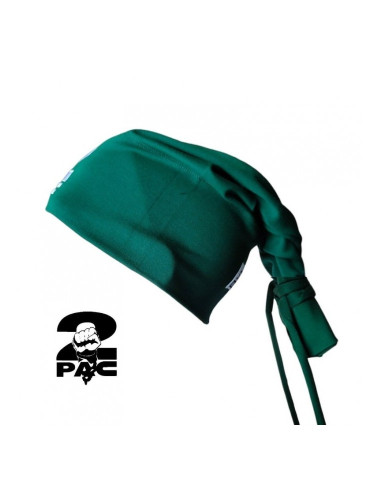 Бийни шапка в зелено бродерия 2Pac Beanie Street Knowledge