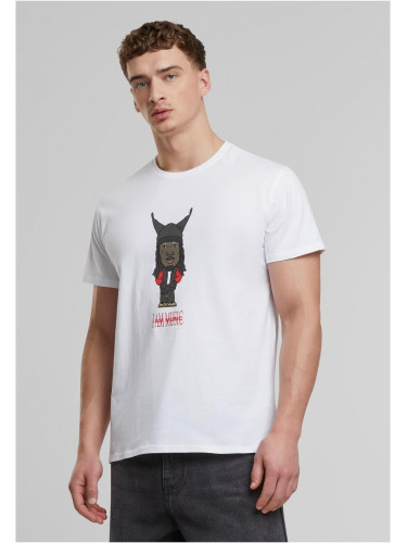 Тениска в бяло I Am Music Mister Tee