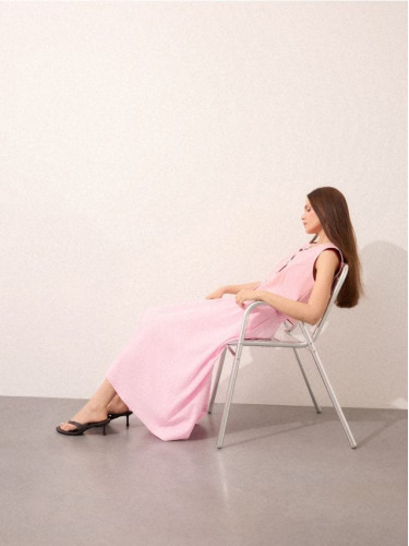 Mohito - Миди пола - пастелно розово