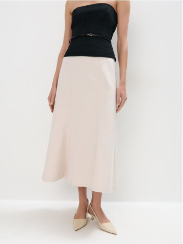 Mohito - Миди пола - кремaво