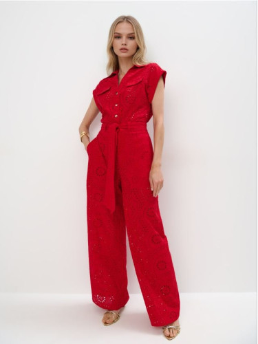 Mohito - Дамски гащеризон - червен