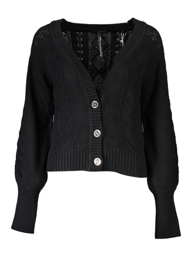 Дамски черен кардиган GUESS JEANS