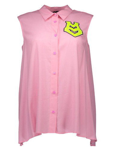 Розова риза без ръкави LOVE MOSCHINO