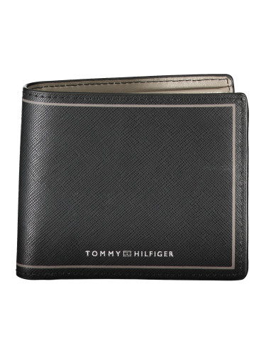 Черен мъжки портфейл Tommy Hilfiger