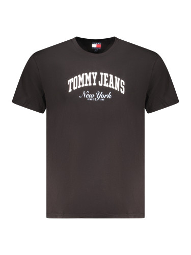 Мъжка черна тениска Tommy Hilfiger