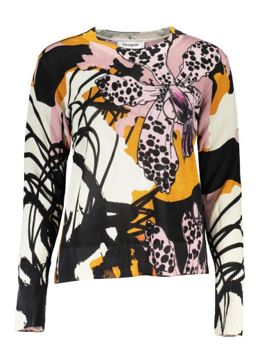 Дамски пуловер с шарки Desigual