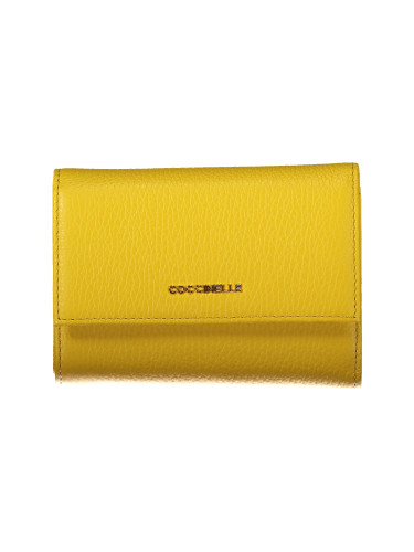 Жълт портфейл Coccinelle