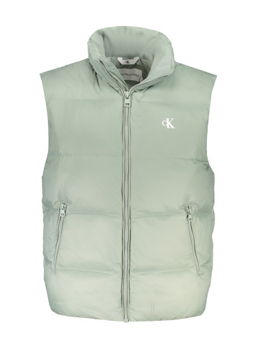 Мъжки елек Calvin Klein в зелен цвят
