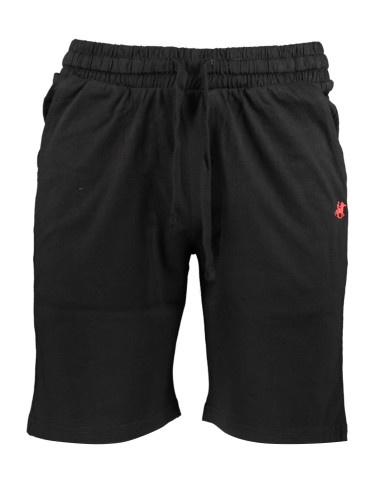 US GRAND POLO MEN'S BLACK SHORT PANTS