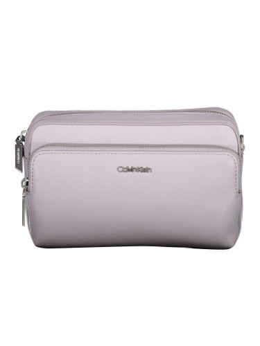 Лилава дамска чанта Calvin Klein