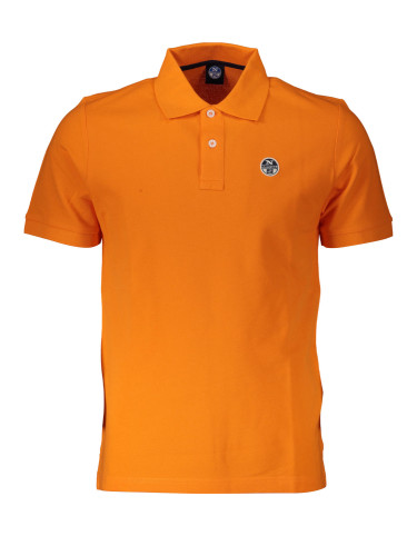NORTH SAILS POLO SHORT SLEEVE MAN ORANGE