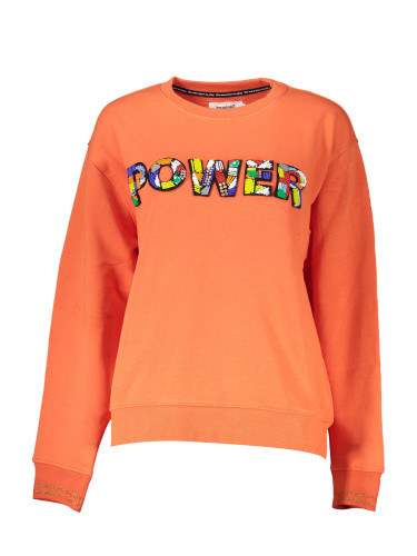 Оранжев суитшърт Desigual