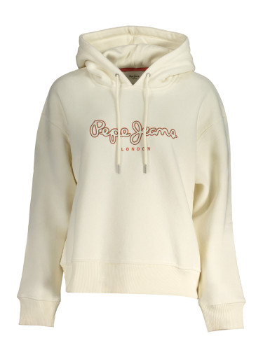 Pepe Jeans бял суичър