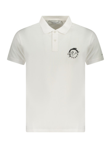 Мъжка бяла поло риза Trussardi