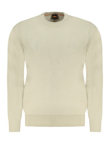 Мъжки бежов пуловер HUGO BOSS