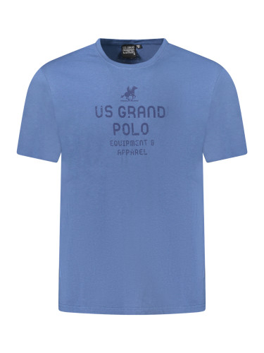 Мъжка тениска US Grand Polo, синя