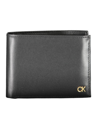Черен мъжки портфейл Calvin Klein