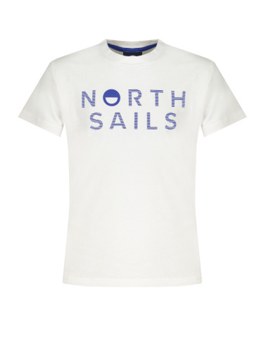 Детска тениска North Sails бяла