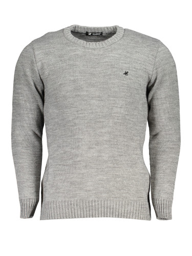 US GRAND POLO MEN'S GRAY SWEATER
