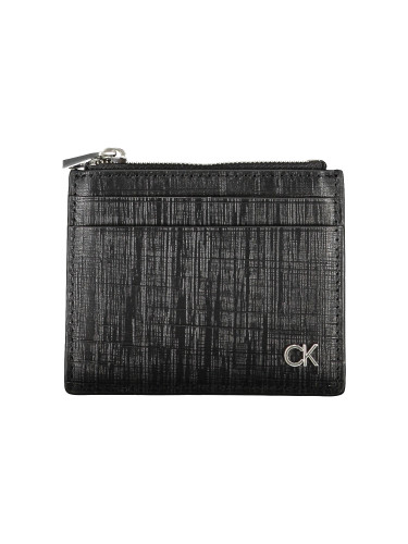 Черен мъжки портфейл Calvin Klein