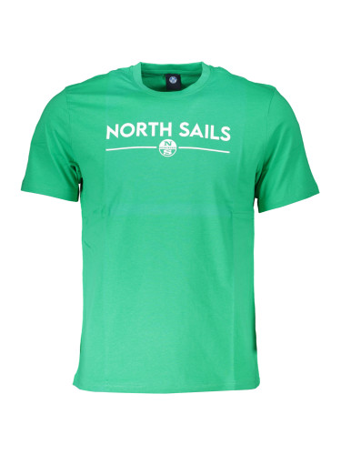 Мъжка тениска North Sails зелена