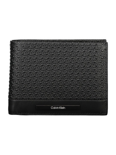 Черен мъжки портфейл Calvin Klein