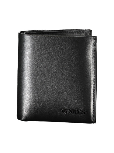 Черен мъжки портфейл Calvin Klein