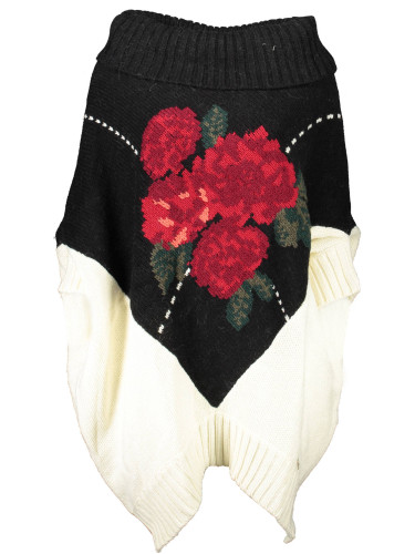 Дамски пуловер с флорален мотив