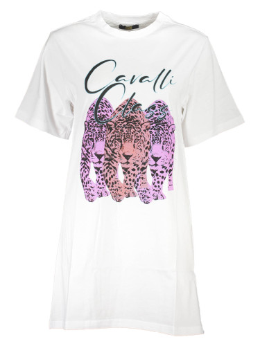 Дамска бяла тениска Cavalli Class