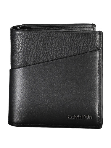 Черен мъжки портфейл Calvin Klein